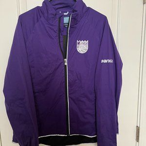 Women's Sacramento Kings Zip-Up Jacket_Size XL